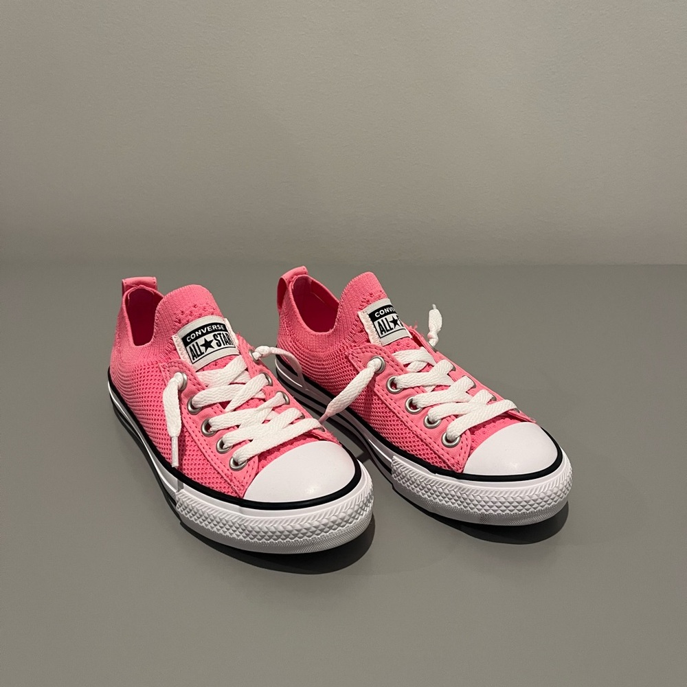 Converse All Star Pink Knit Sneakers